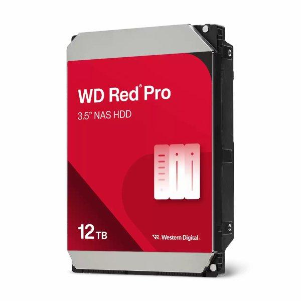 WD Red Pro Harddisk WD122KFBX 12TB 3.5 Serial ATA-600 7200rpm