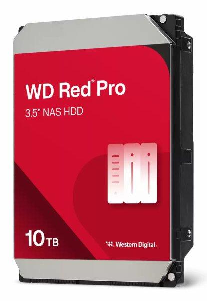 WD Red Pro Harddisk WD103KFBX 10TB 3.5 Serial ATA-600 7200rpm