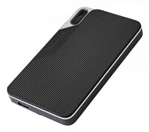 Intenso External SSD 500GB Black TX100, USB 3.2, USB-c + USB-A