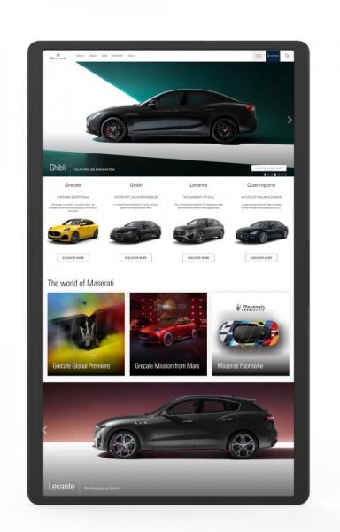 ALLNET High Performance Display 14 Zoll LTE Android 12 RK3588 NFC PoE HDMI In Farbe schwarz