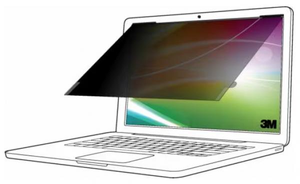 3M BP140W1B Tietosuojakalvo Bright Screen 14", 16:10