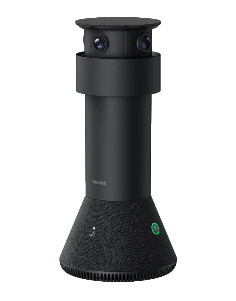 Yealink Mtower Center-View Intelligent Camer 0x Opt. Zoom 322 Fov. 360 Kamera Svart