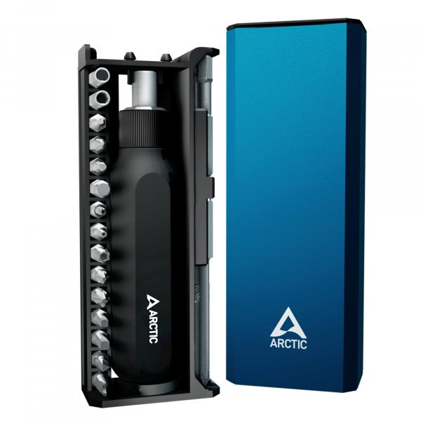 ARCTIC Ratchet Screwdriver Toolkit (Dark Blue)