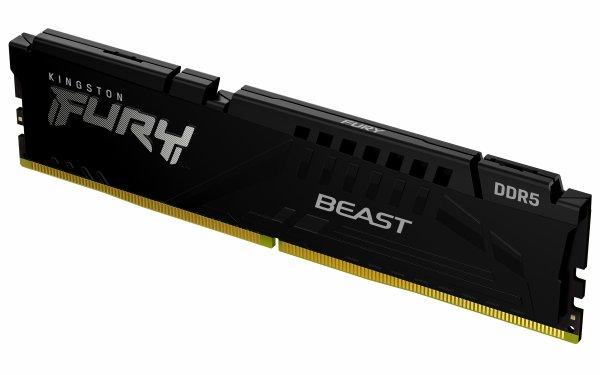 Kingston 32GB 1x32GB DDR5 5600MTs CL40 FURY Beast Black EXPO