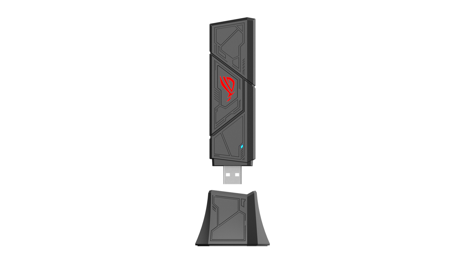 ASUS ROG USB-BE92 BE6500 Tri-band WiFi 7 USB adapter, 6GHz band, support 4096-QAM, Multi-link operation MLO