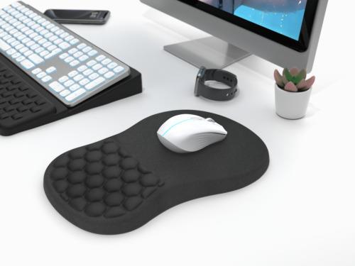 Ergonomic mousepad with wrist support