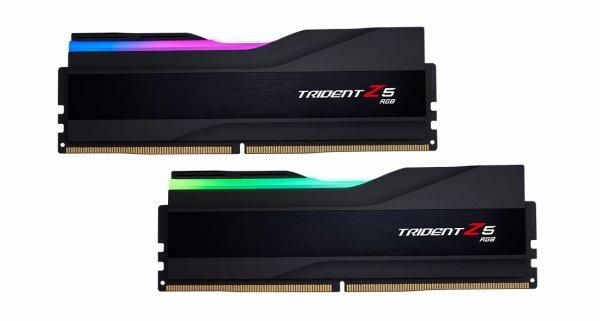 G.Skill 128GB 2 x 64 GB DDR5 6000MHz CL36 1.35V Trident Z5 RGB Black