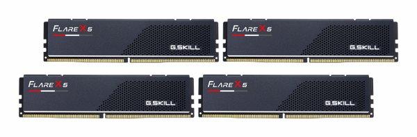 G.Skill 256GB 4 x 64 GB DDR5 6000MHz CL34 1.35V Flare X5 Black