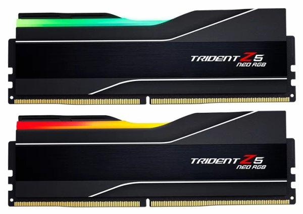 G.Skill 128GB 2 x 64 GB DDR5 6000MHz CL34 1.35V Trident Z5 NEO RGB Black