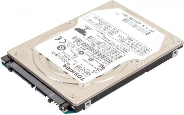 HP 250GB SATA hard disk drive - 7,200 RPM, 2.5-inch form factor, 9.5mm height