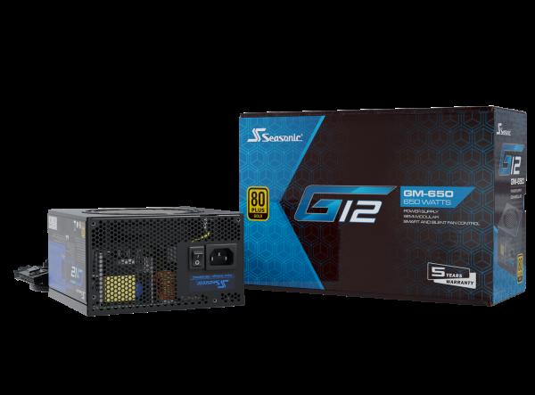 Seasonic G12 GM-650 NEW 650W ATX 80 PLUS Gold
