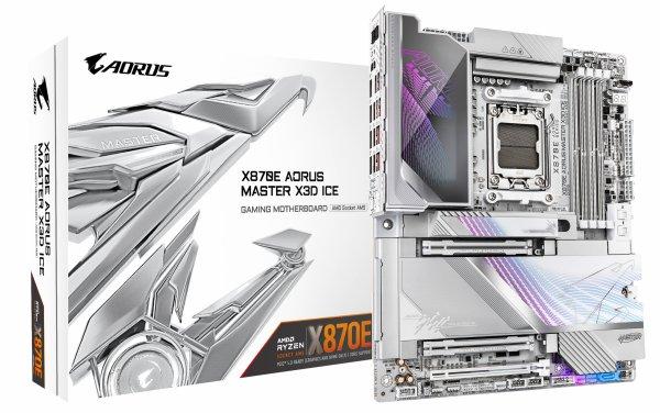 Gigabyte X870E AORUS MASTER X ICE (X870,AM5,ATX,DDR5)