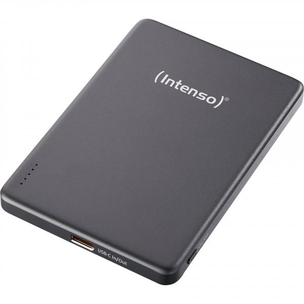 Intenso Powerbank MW5000 harmaa 5000 mAh magnetic wireless