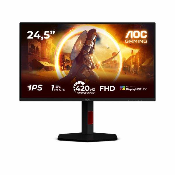 AOC Gaming 25G4KUR 24.5" Fast IPS 1920 x 1080 (Full HD) HDMI DisplayPort 400Hz