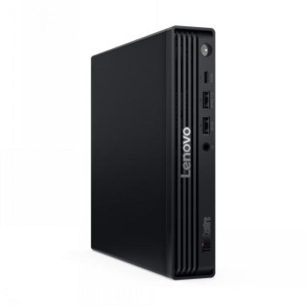 Lenovo ThinkCentre M70q Gen 6 13A4 - Pieni Core Ultra 7 265T / jopa 5.3 GHz - vPro Enterprise - RAM 32 Gt - SSD 1 Tt - TCG Opal Encryption, NVMe - Intel Graphics - Gigabit Ethernet, IEEE 802.11ax (Wi-Fi 6E), Bluetooth 5.3 - Win 11 Pro - monitori ei