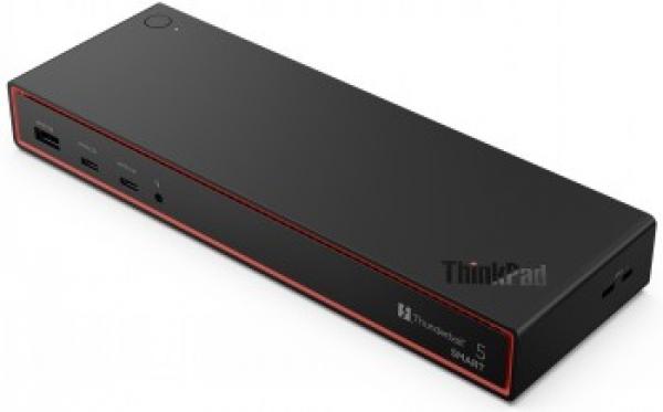 Lenovo ThinkPad Smart Dock 7500 - Telakointiasema - Thunderbolt 5 - Thunderbolt 5, HDMI, DP - 2.5GbE - 265 watti(a)