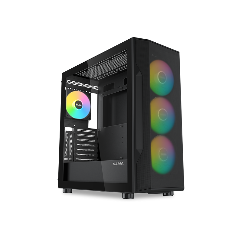 SAMA S40, Black ATX Mid-tower Case