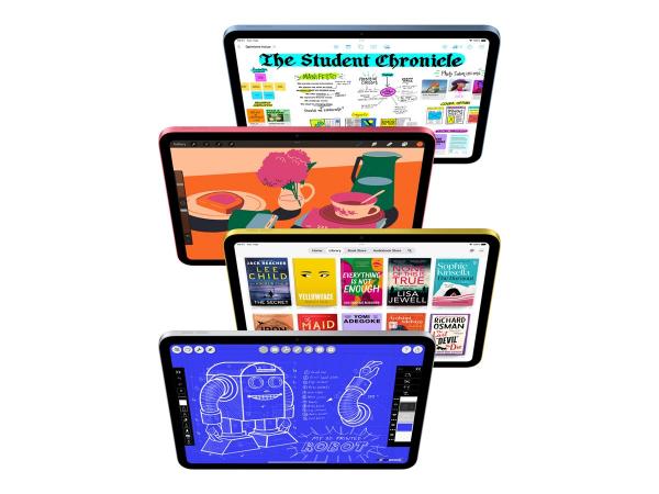 Apple iPad A16 Wi-Fi - Tabletti - 128 Gt - 11 IPS (2360 x 1640) - hopea