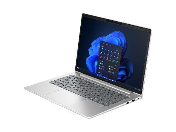 HP EliteBook 6 G1ah Notebook - AMD Ryzen 5 - 220 / jopa 4.9 GHz - Win 11 Pro - Radeon 740M - 24 Gt RAM - 512 GB SSD NVMe - 14 IPS 1920 x 1200 - Ethernet - Wi-Fi 7, Bluetooth - hauenharmaa alumiini - kbd pohjoismainen