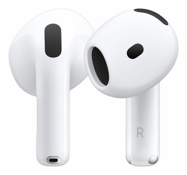 Apple AirPods 4 - Aidosti langattomat kuulokkeet mikrofonilla varustettu - korvanappi - Bluetooth - valkoinen