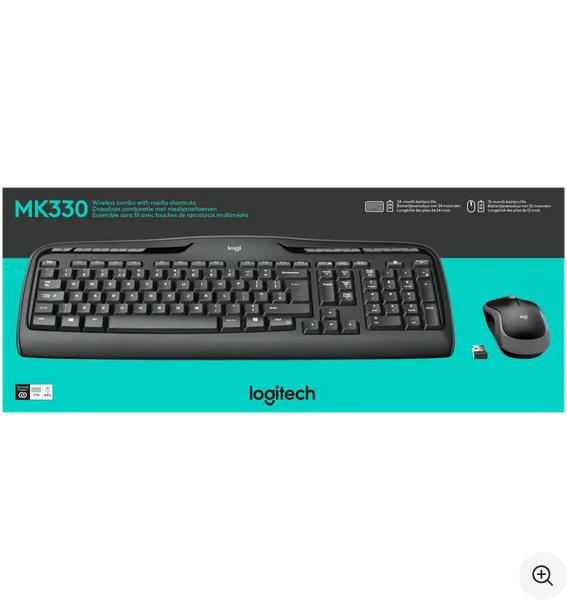 Logitech Hiiri ja näppäimistö paketti MK330