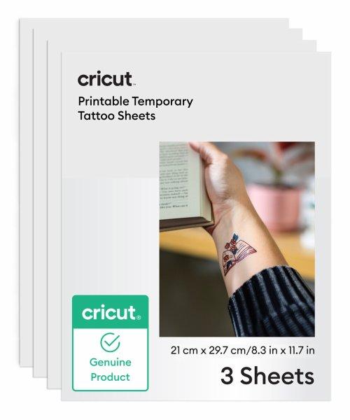 Cricut Printable Tattoo Paper A4 (3) Transparent