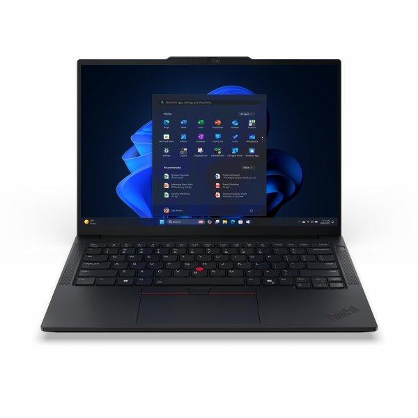 Lenovo ThinkPad E14 Gen 7 21T9 - 180 asteen saranarakenne - Intel Core 5 - 210H / jopa 4.8 GHz - Win 11 Pro - Intel Graphics - 16 Gt RAM - 512 GB SSD TCG Opal Encryption 2, NVMe - 14 IPS 1920 x 1200 - Gigabit Ethernet - Wi-Fi 6E, Bluetooth - musta -