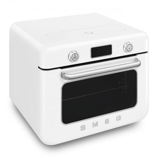 Smeg COF01WHEU Mini Oven 800W yhdistelmäuuni, valkoinen