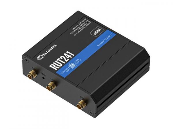 TELTONIKA NETWORKS RUT241 eSIM 4G/LTE/3G/2G GLOBAL router