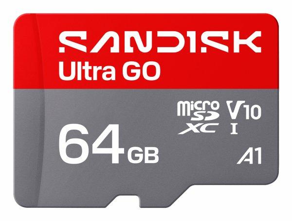 SANDISK MicroSD Ultra GO 64GB 140MB/s C10 UHS U1 A1