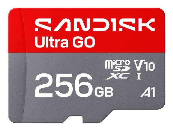 SANDISK MicroSD Ultra GO 256GB 1 190MB/s C10 UHS U1 A