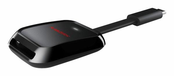 SanDisk QuickFlow SD UHS-I USB-C Reader USB 3.2 Gen 1 Type C Accessory