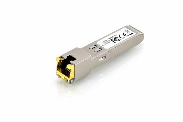 DIGITUS SFP+ 10G COPPER TRANSCEIVER, UP TO 100M SUPPORTS 10G, 5G, 2.5G, 1G BASE-T STANDARD