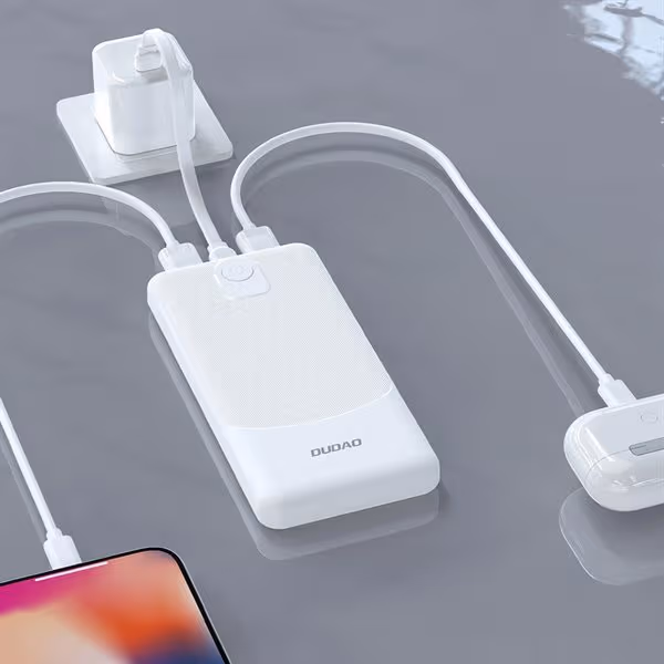 Dudao K10 powerbank 10000mAh White