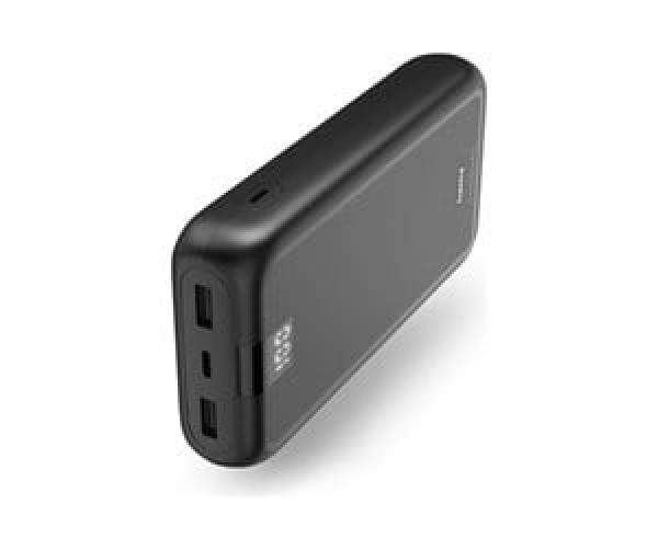 HAMA Powerbank 24000mAh 2xUSB-A+1xUSB-C Anthracite