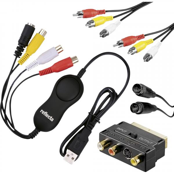 Reflecta VideoCapture Set USB, Videotallennus setti USB