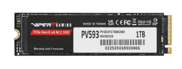 Patriot SSD Viper Gaming PV593 1TB M.2 PCI Express 5.0 x4 (NVMe)