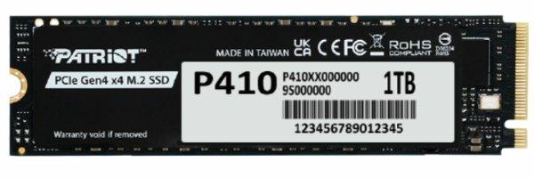 Patriot SSD P410 1TB M.2 PCI Express 4.0 x4 (NVMe)