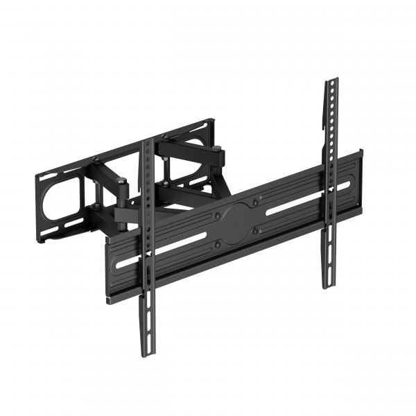 Wall mount, Full motion 3-way, tilt, swivel, 37-80", 40 kg