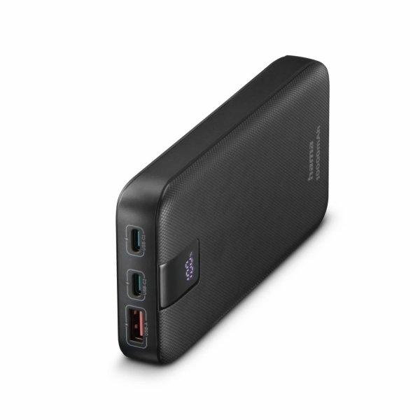 Hama PD 10 Powerbank 10000mAh 20Watt 1xUSB-A 2.0 2xUSB-C Sort