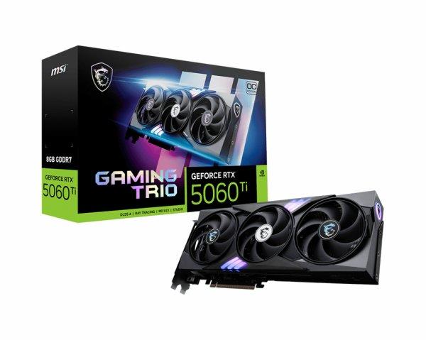 MSI GeForce RTX 5060 Ti 8G GAMING TRIO OC 8 GB