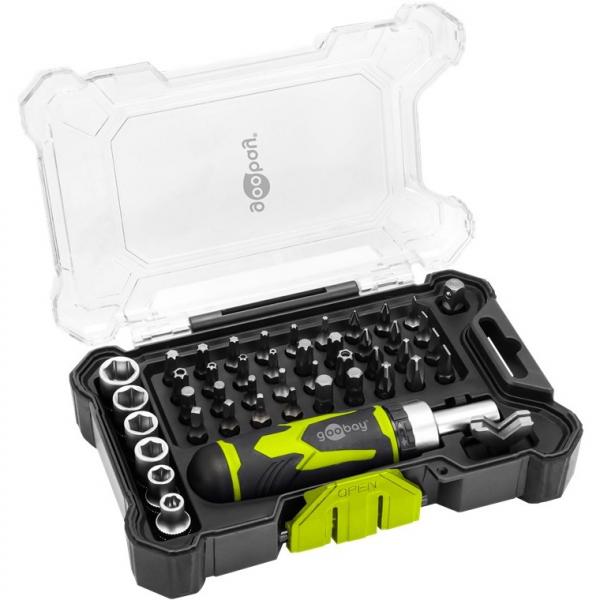 Goobay-ruuvimeisselisarja, 43 osaa