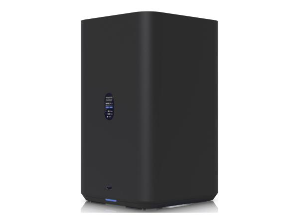 Ubiquiti UniFi Network Attached Storage with (2) 3.5 HDD bays, 2.5 GbE networking, USB-C connectivity, and an included PoE++ adapter,