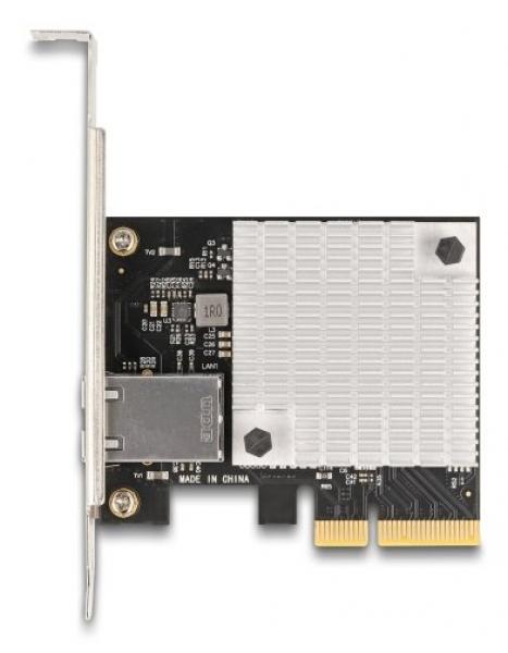 Delock PCI Express x4 Networking Card 10 Gigabit LAN 1 x RJ45 AQC107S