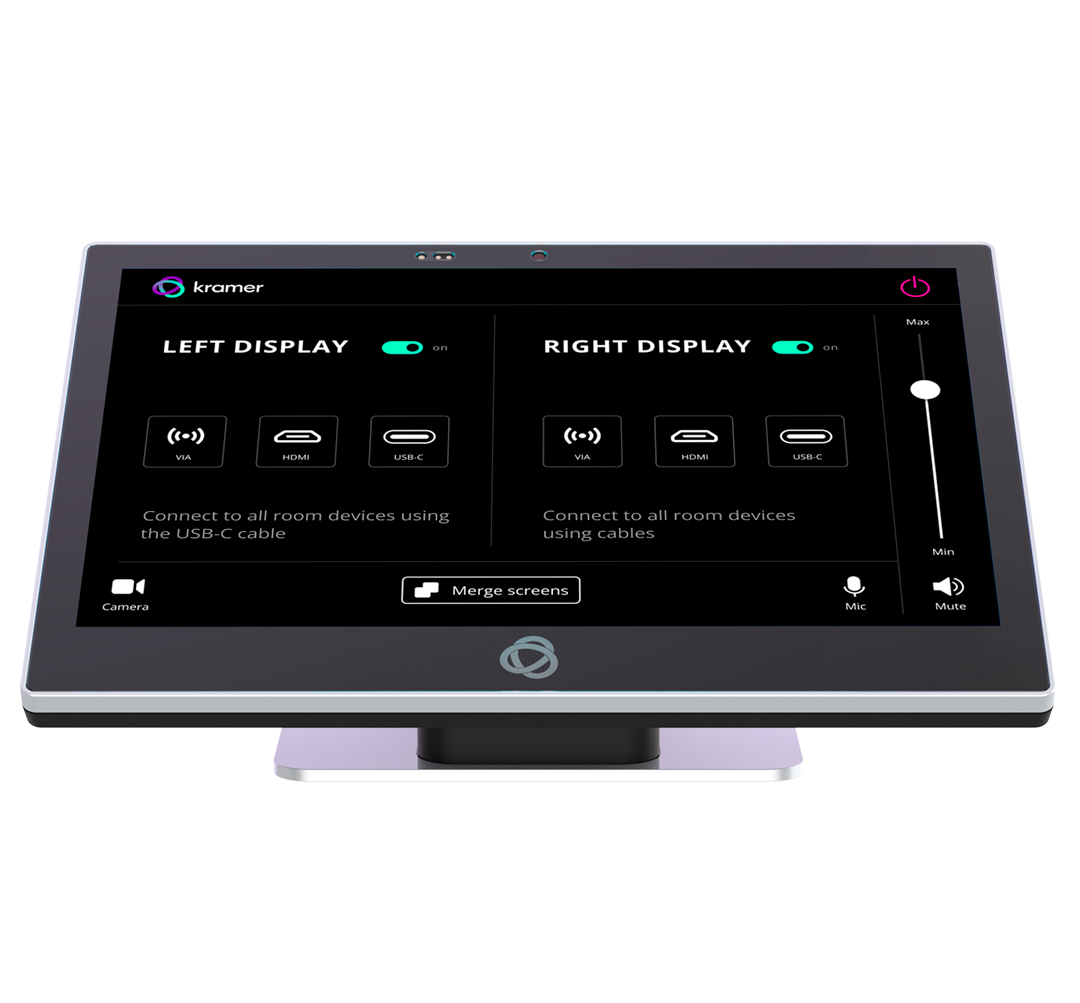 Kramer KT-2010-Gen2 | 10,1 tuuman seinä-/pöytäasennettava PoE-kosketusnäyttö