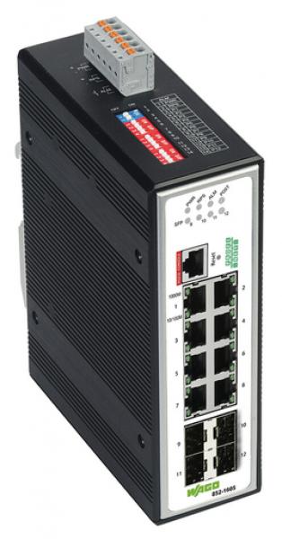 WAGO 852-1605 INDUSTRIAL-MANAGED-SWITCH