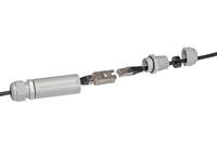 NETWORK CABLE COUPLER IP66