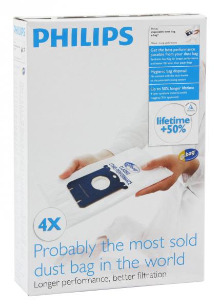 PHILIPS FC8021 S-BAG PÖLYPUSSI (4KPL)